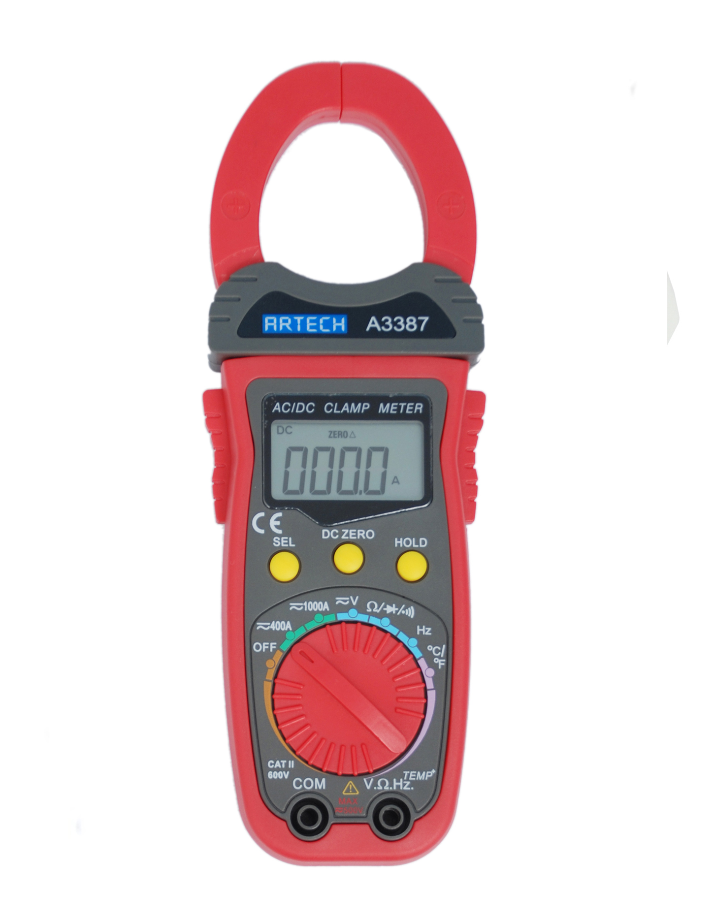 A3387 Extra Thin AC/DC 1000A Clamp Meter