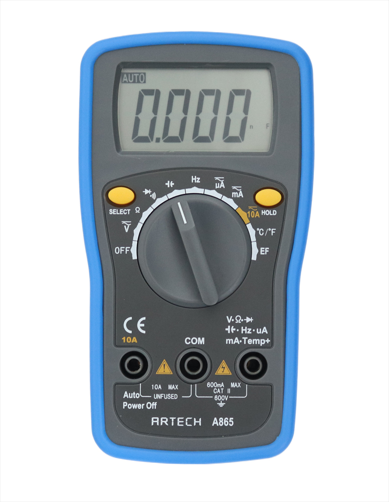 A865 6000 Counts Auto Range
